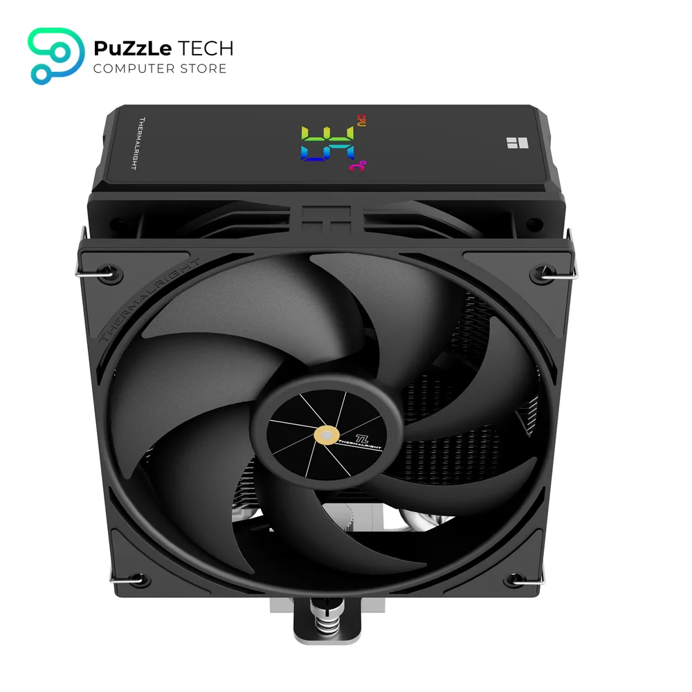 Thermalright Assassin X 120R Digital ARGB Black CPU Cooler - Black 5