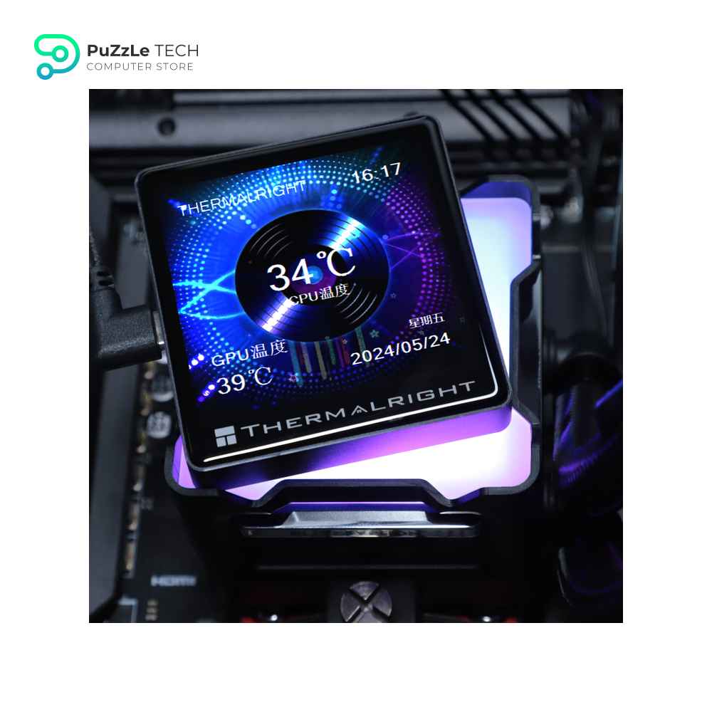 Thermalright Elite Vision 360 ARGB BLACK ARGB CPU Liquid Cooler 4