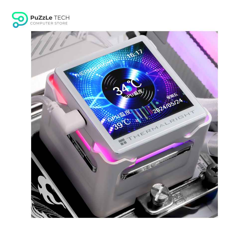 Thermalright Elite Vision 360 ARGB WHITE ARGB CPU Liquid Cooler 7