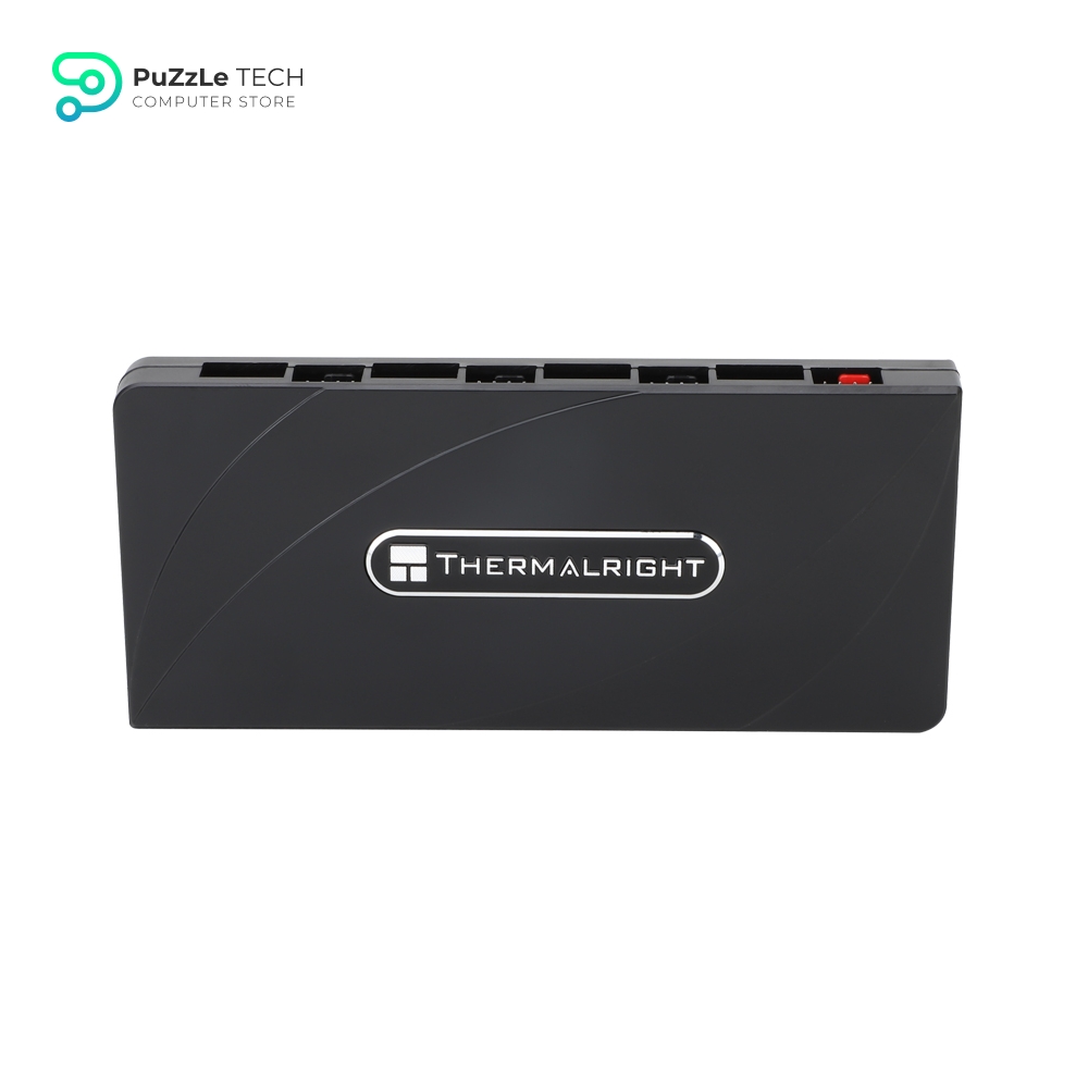 Thermalright Fan and ARGB HUB ×8 ARGB/PWM Hub Controller Used SATA Power Supply - Hub Support 8 Groups of Fans - 8-Port PC PWM Fan and ARGB Fan Controller 3