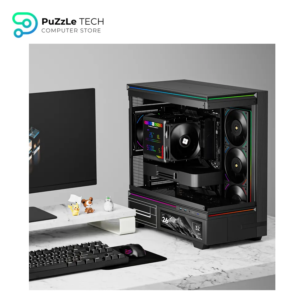THERMALRIGHT Peerless Assassin 140 Digital BLACK CPU Air Cooler 3