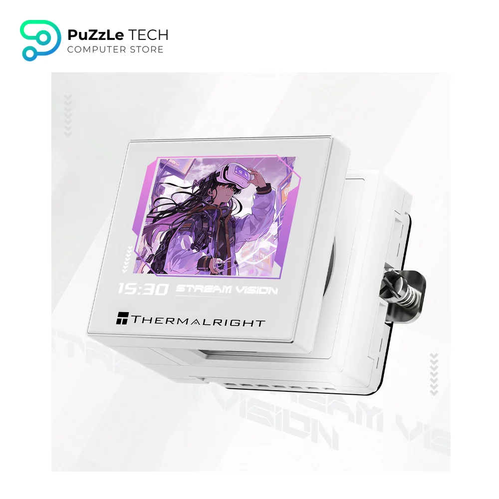 Thermalright Stream Vision 360 White Liquid 3