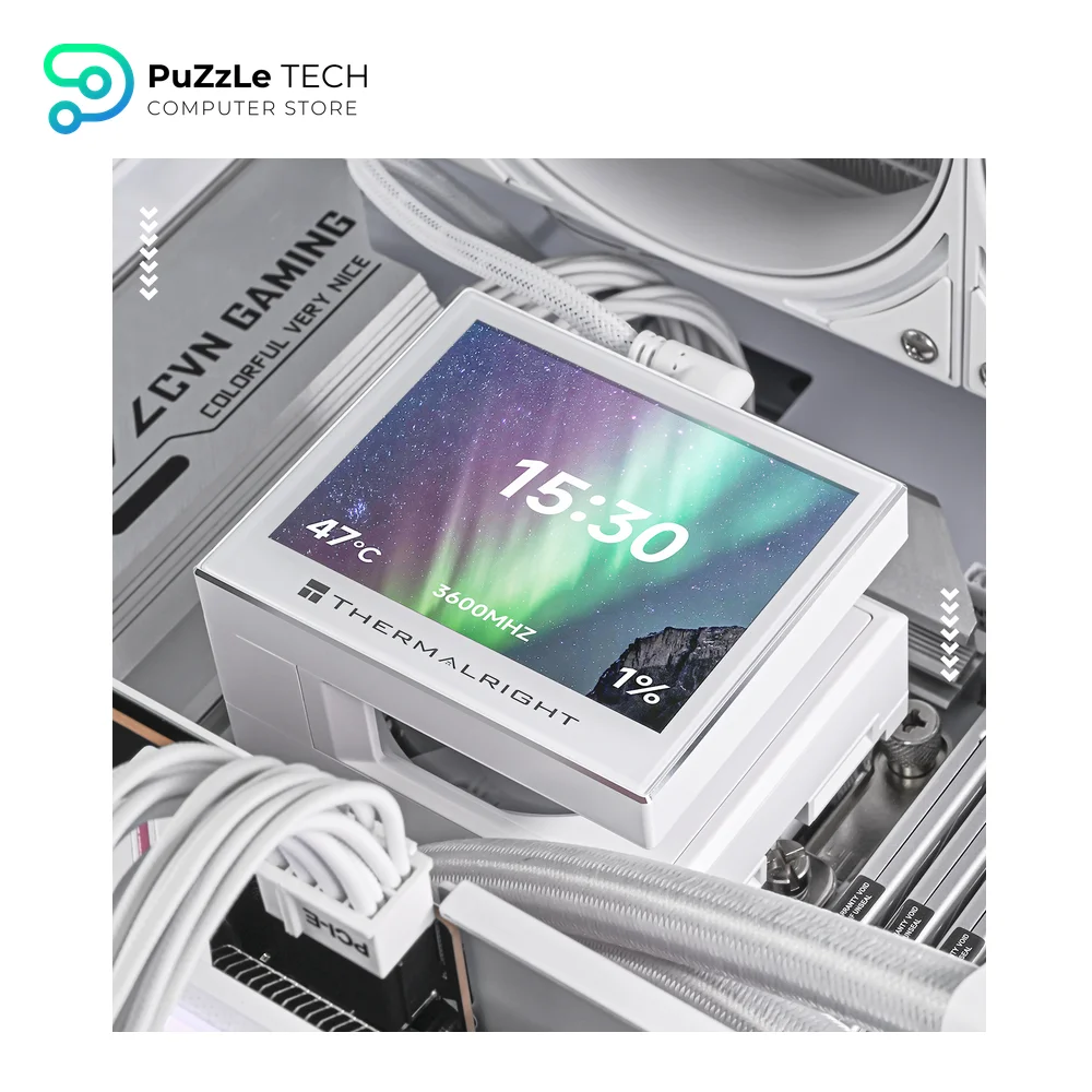 Thermalright Stream Vision 360 White Liquid 5