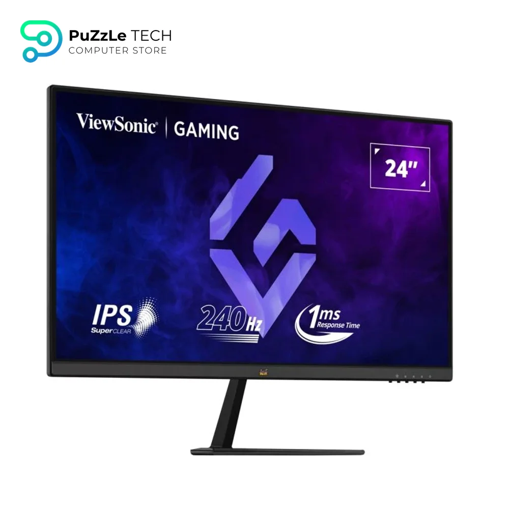 ViewSonic VX2479A-HD-PRO 24 FHD IPS - 240Hz - 1ms MPRT - AMD FreeSync - HDR10 - Flicker-Free - 2x HDMI 1.4 - DP 1.40 - VESA Mount 3