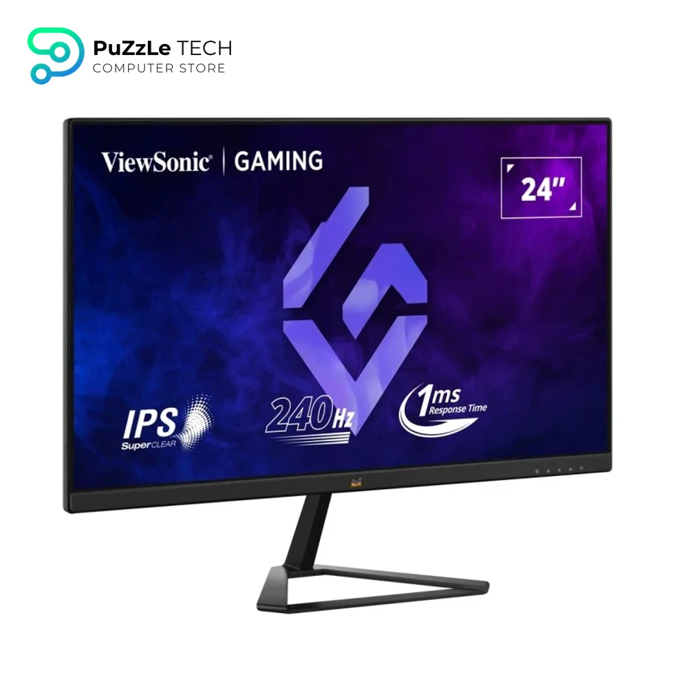 ViewSonic VX2479A-HD-PRO 24 FHD IPS - 240Hz - 1ms MPRT - AMD FreeSync - HDR10 - Flicker-Free - 2x HDMI 1.4 - DP 1.40 - VESA Mount 4