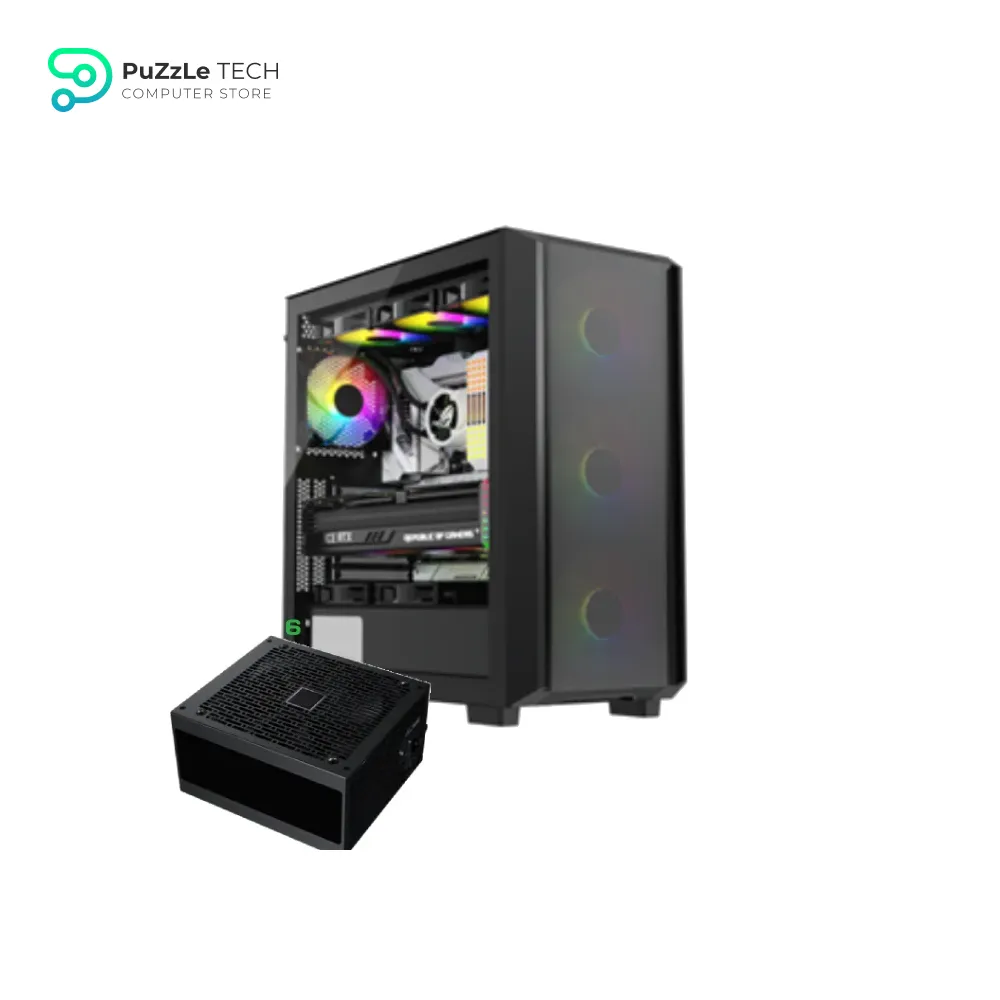 XANDER VELOX MAX ARGB + 850W ARGB 80 PLUS BRONZE 2