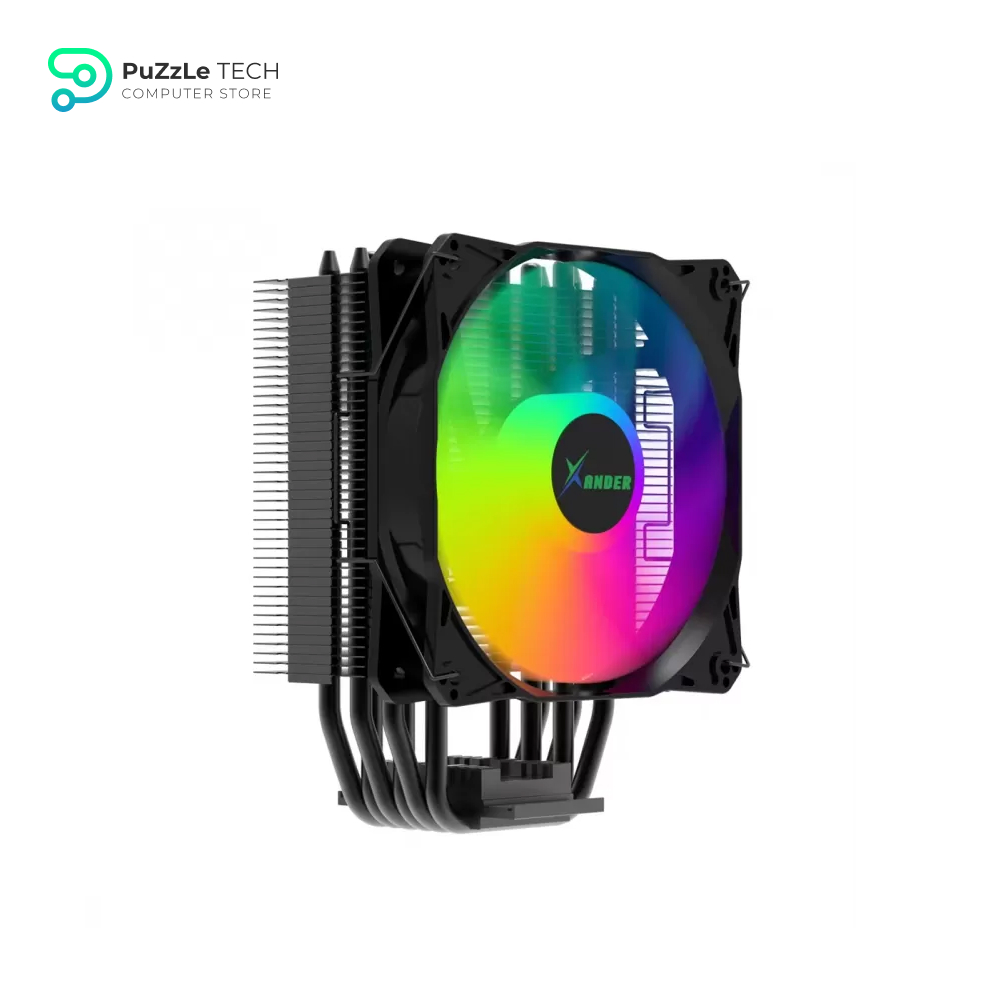 XANDER WHIRLWIND PRO II BLACK ARGB AIR CPU COOLER 4
