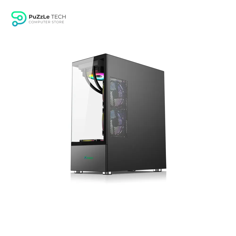 XANDER JUPITER ARGB BLACK + 850W ARGB 80 PLUS BRONZE 6