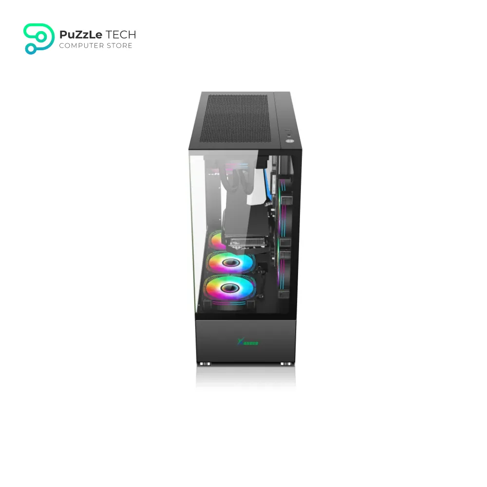 XANDER JUPITER ARGB BLACK + 850W ARGB 80 PLUS BRONZE 3