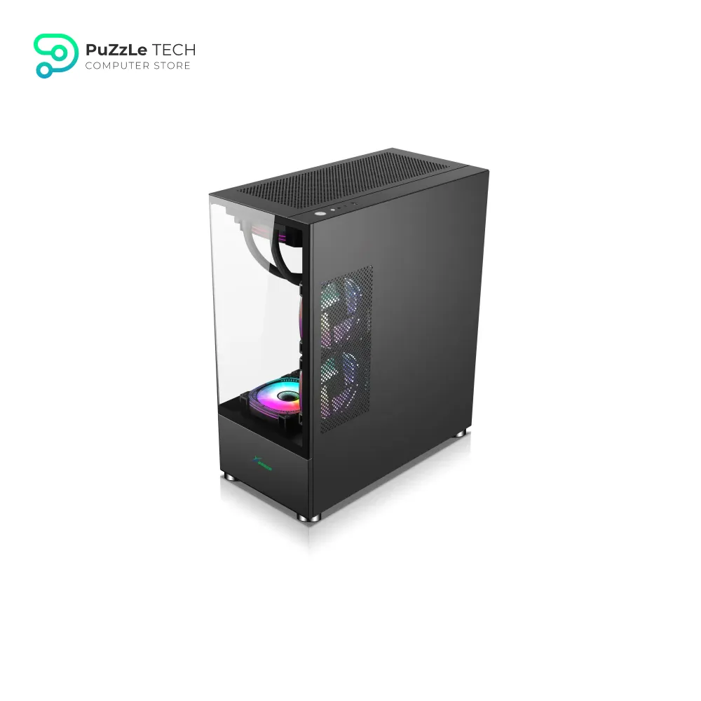 XANDER JUPITER ARGB BLACK + 850W ARGB 80 PLUS BRONZE 10