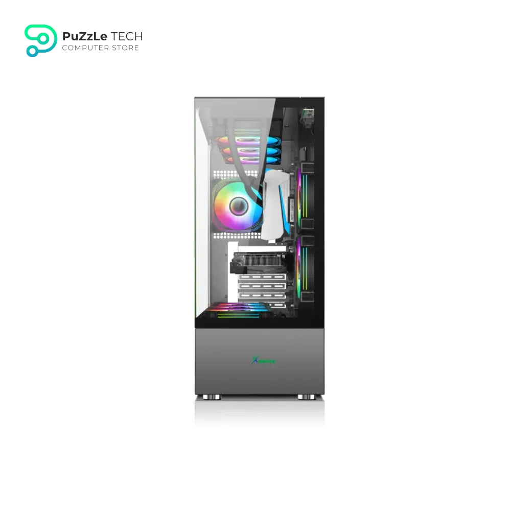 XANDER JUPITER ARGB BLACK + 850W ARGB 80 PLUS BRONZE 7