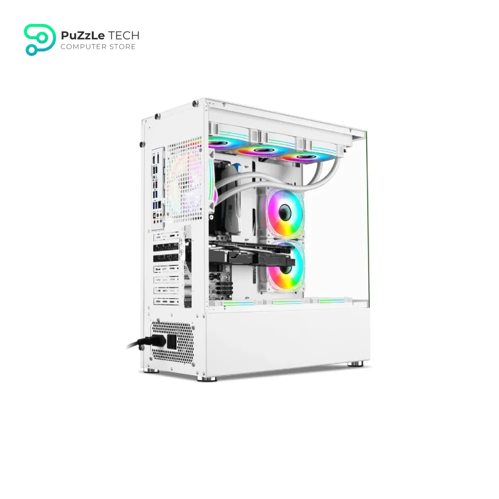 XANDER JUPITER ARGB WHITE + 850W ARGB 80 PLUS BRONZE 11