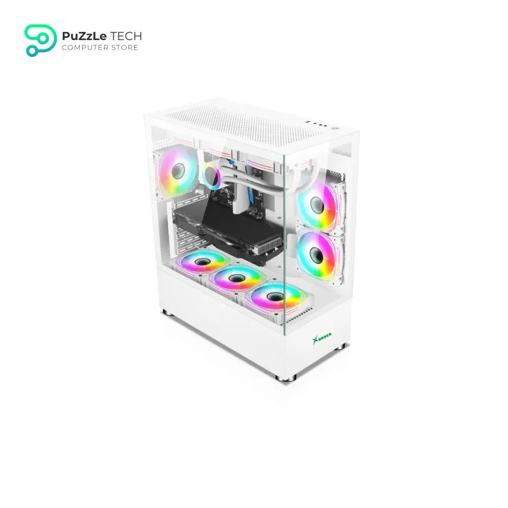 XANDER JUPITER ARGB WHITE + 850W ARGB 80 PLUS BRONZE 2