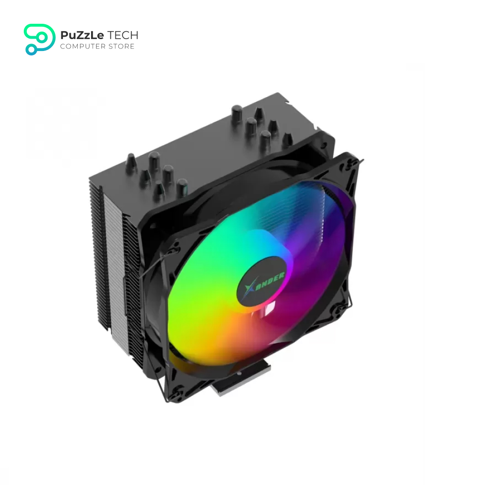 XANDER WHIRLWIND PRO II BLACK ARGB AIR CPU COOLER 3