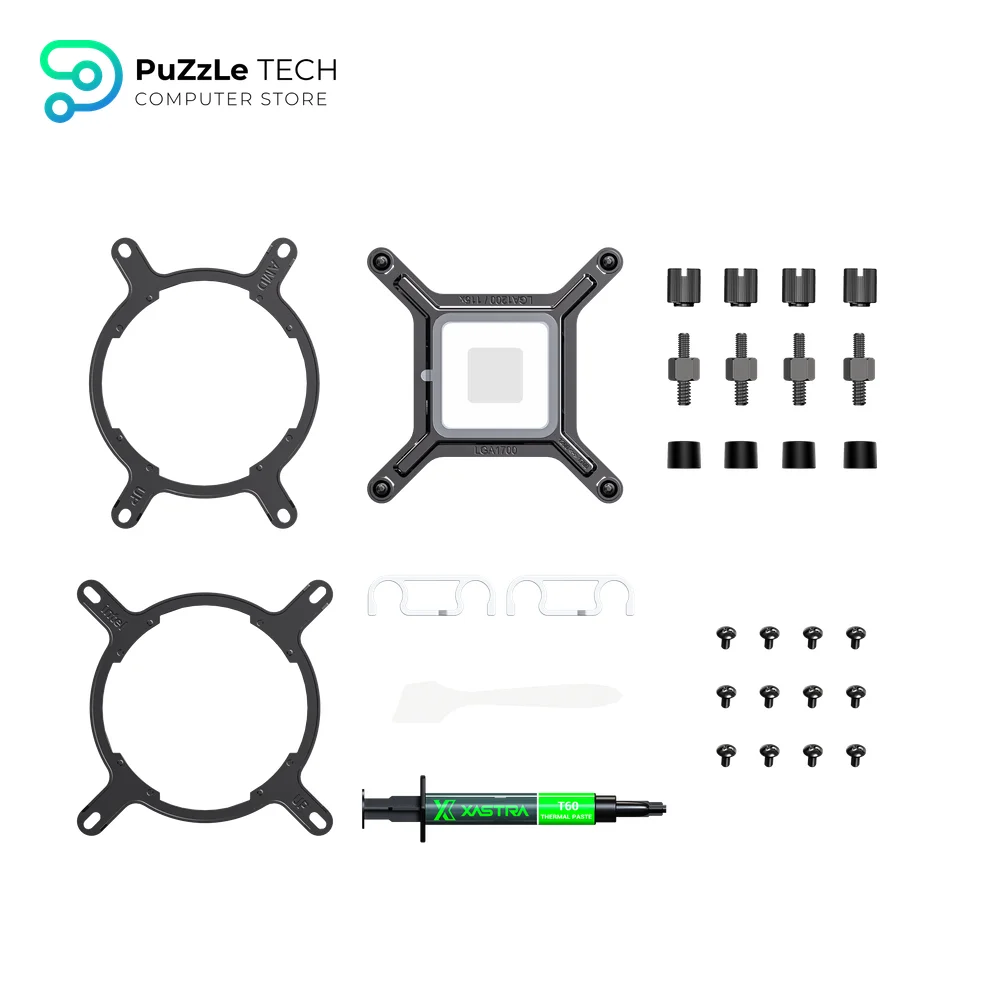 XASTRA LM360 360MM ARGB WHITE CPU Liquid Cooler 6