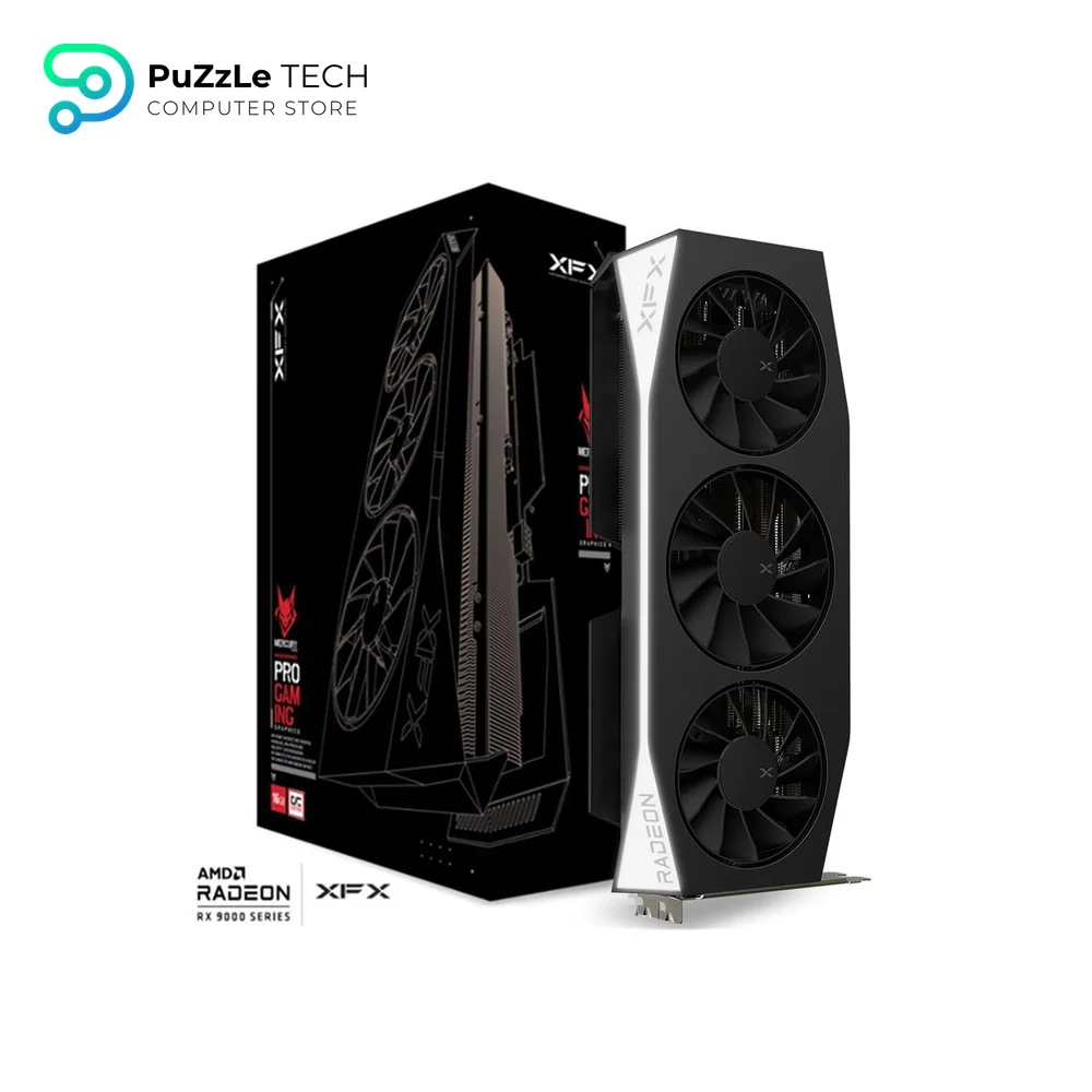 XFX Mercury AMD Radeon RX 9060 XT OC Gaming Edition 16GB GDDR6