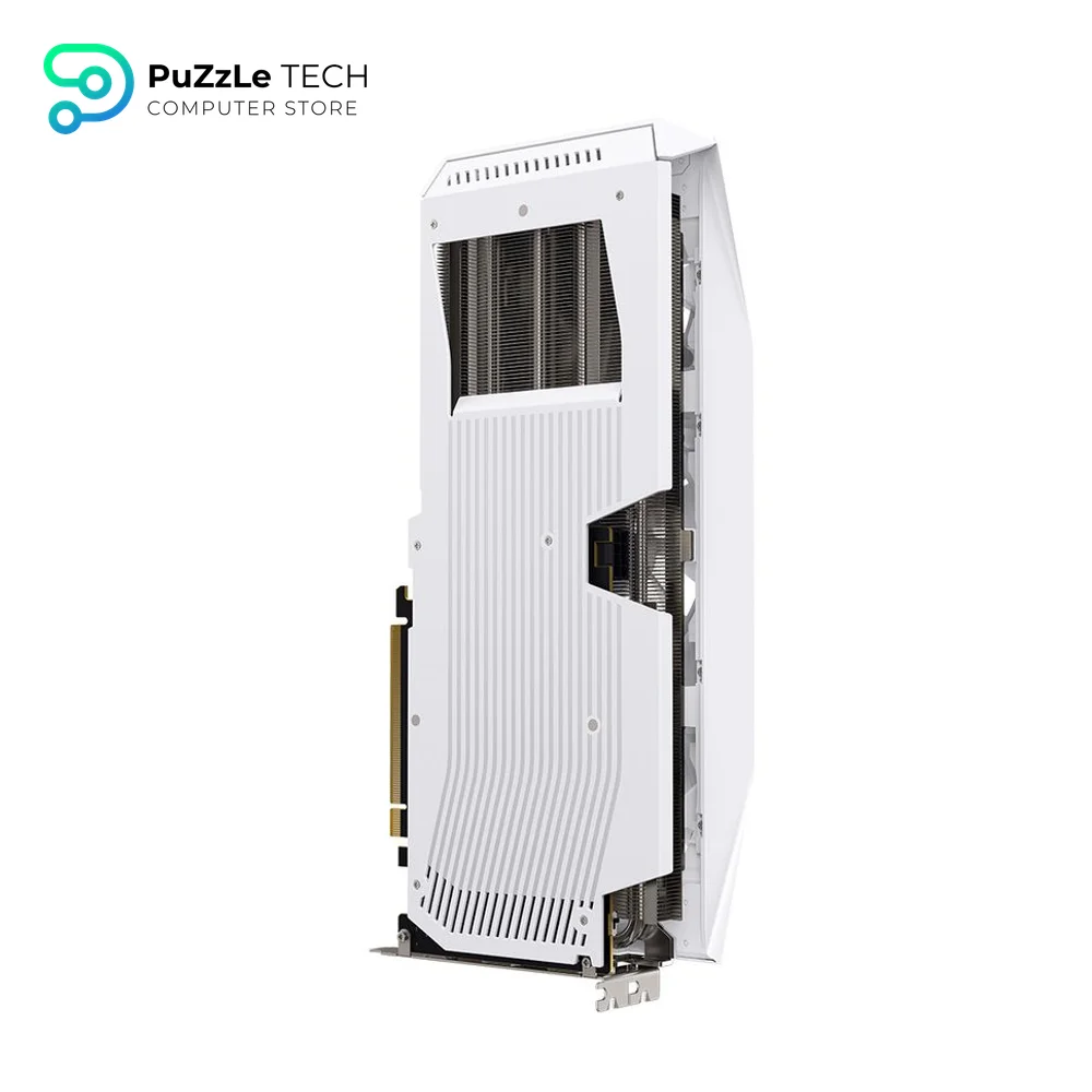 XFX Mercury AMD Radeon RX 9060 XT OC White Gaming Edition 16GB GDDR6 3
