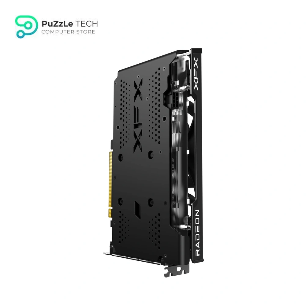 XFX Speedster SWFT 210 AMD Radeon RX 6650 XT Core Gaming Graphics Card - 8GB GDDR6 128 Bit Memory - 2635 MHz Boost Clock - 17.5 Gbps Memory Clock - Black - RX-665X8DFDY 4