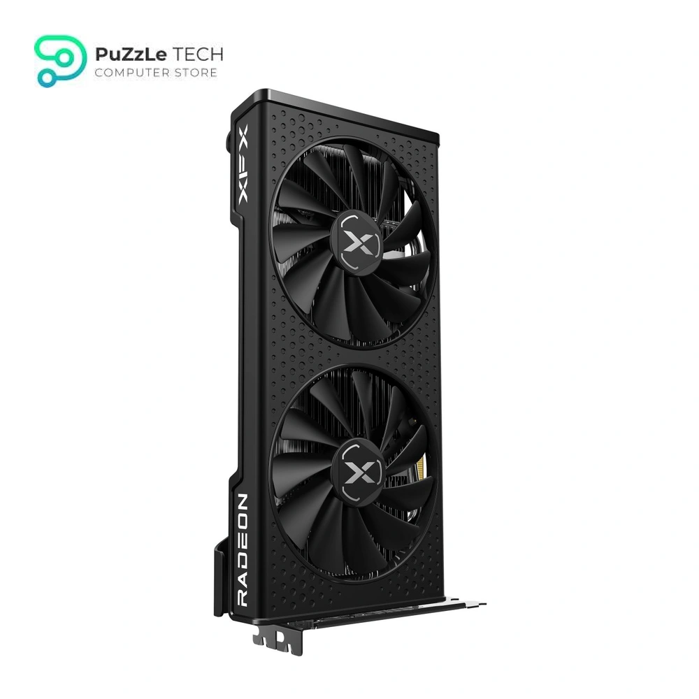 XFX Speedster SWFT 210 AMD Radeon RX 6650 XT Core Gaming Graphics Card - 8GB GDDR6 128 Bit Memory - 2635 MHz Boost Clock - 17.5 Gbps Memory Clock - Black - RX-665X8DFDY 3