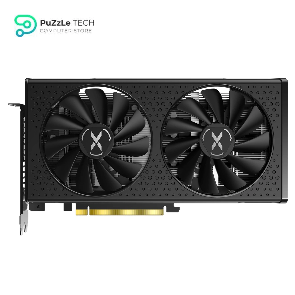 XFX Speedster SWFT 210 AMD Radeon RX 6650 XT Core Gaming Graphics Card - 8GB GDDR6 128 Bit Memory - 2635 MHz Boost Clock - 17.5 Gbps Memory Clock - Black - RX-665X8DFDY