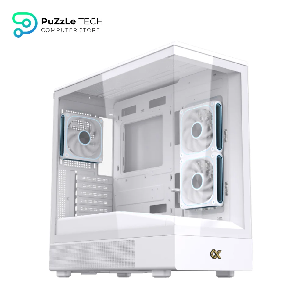 Xigmatek Sun Arctic 5 Fan Argb PWM White Super Tower Case