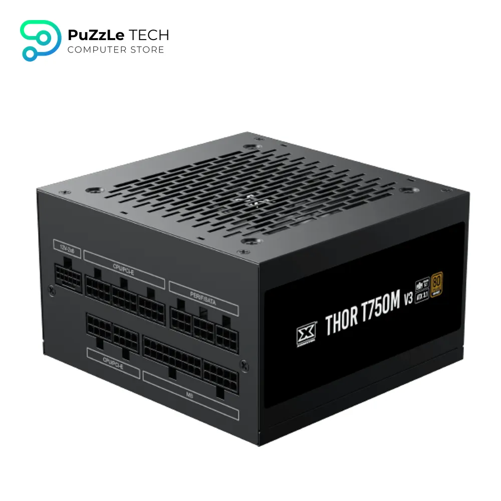 XIGMATEK THOR T750M V3 750W 80 Plus Bronze ATX 3.1 PCI E 5.0 Full Modular