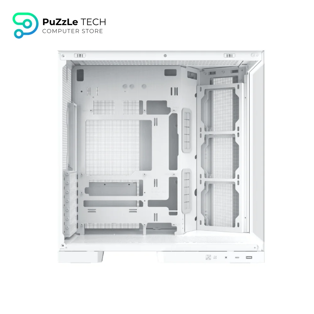 Xigmatek Aqua 7 Arctic Argb BTF 8 Fan ARGB Pwm EATX Type C Super Tower Case 5