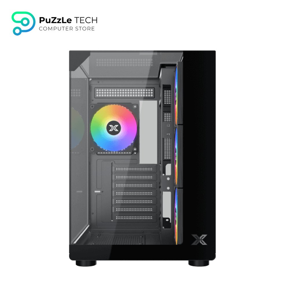 XIGMATEK AQUA COMPACT 4FAN ARGB PWM Mid Tower Case 3