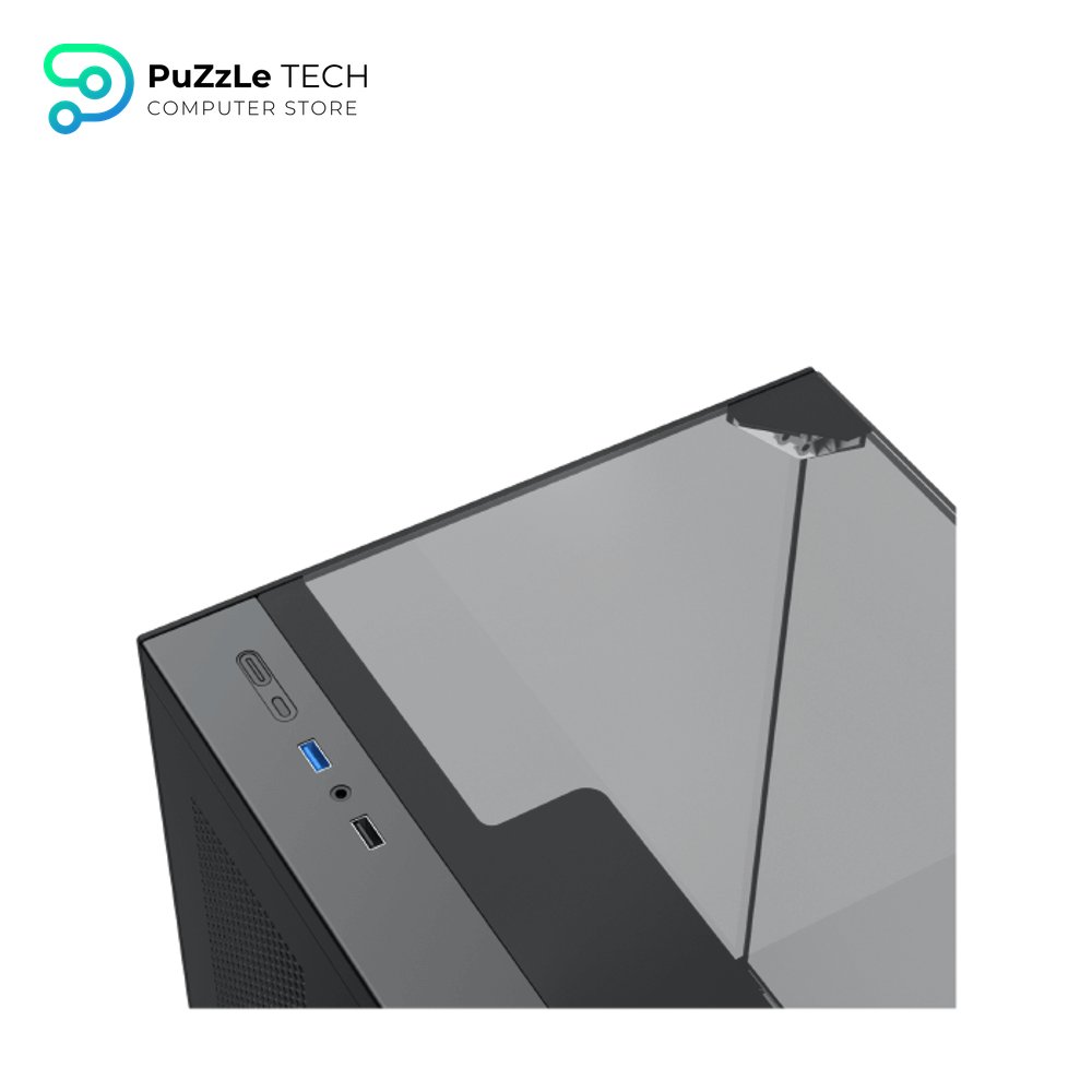 XIGMATEK AQUA COMPACT 4FAN ARGB PWM Mid Tower Case 5
