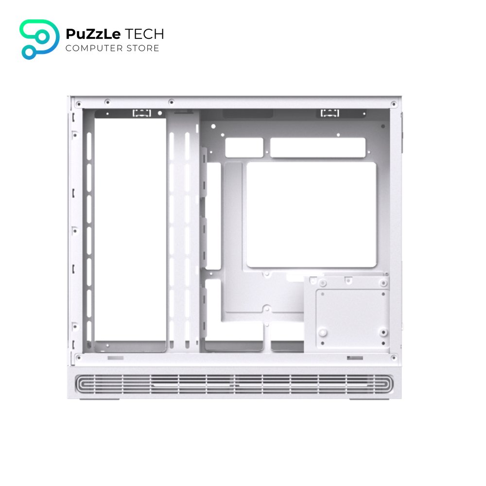 Xigmatek Cloud M DGT 3AF Arctic Digital LCD 3 Fan Argb PWM BTF White Micro Tower Case 7