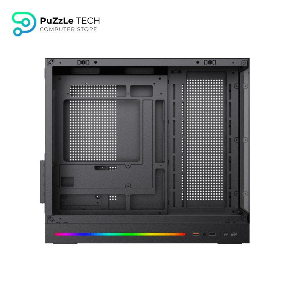 Xigmatek Cloud M DGT 3AF Digital LCD 3 Fan Argb PWM BTF Micro Tower Case 7