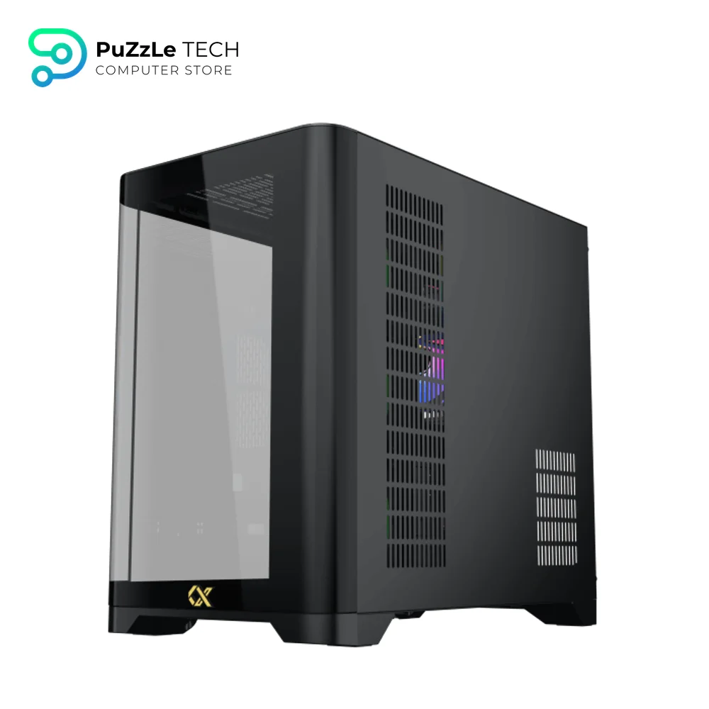 Xigmatek Crystal Storm V2 4 FAN PWM Argb Curved TG Mid Tower Case 4