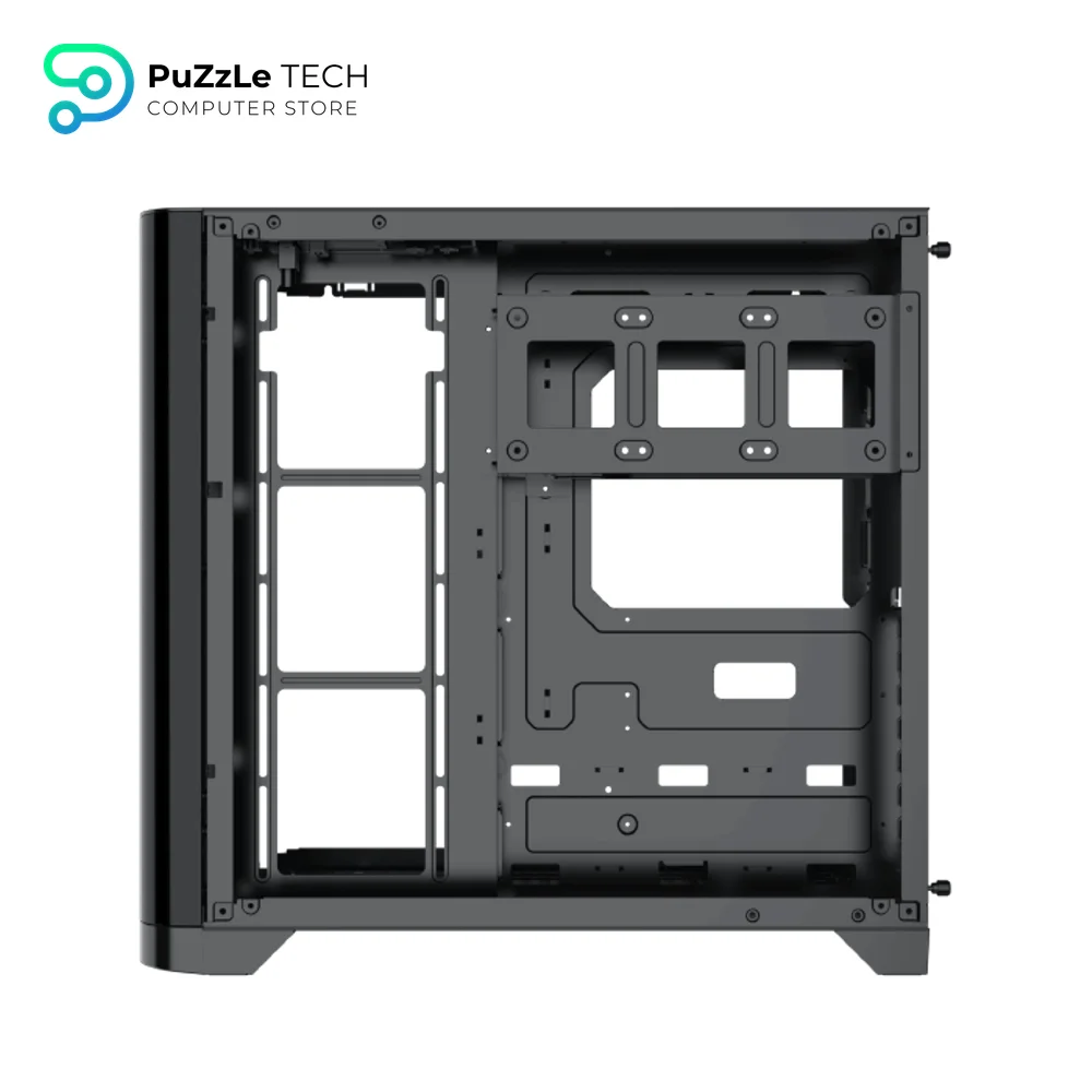 Xigmatek Crystal Storm V2 4 FAN PWM Argb Curved TG Mid Tower Case 6