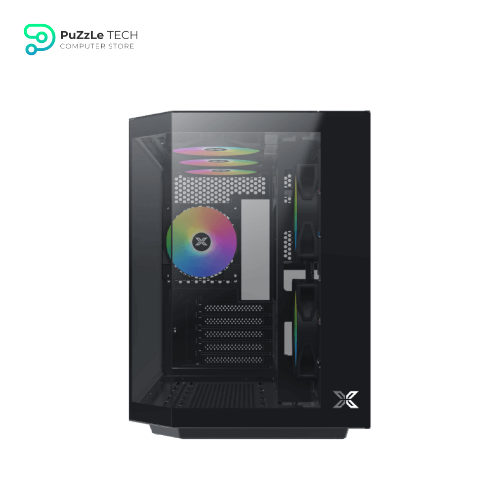 XIGMATEK CUBI M ARGB + PSU X POWER 600W 80+ Plus White Mid Tower Case 5