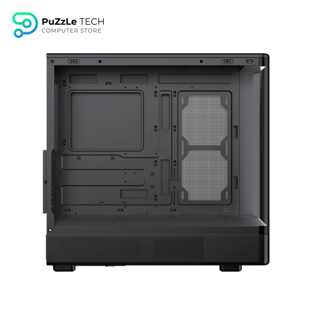 Xigmatek Moon DGT Digital LCD 4 Fan Argb PWM Curved Tempered Glass Super Tower Case 5