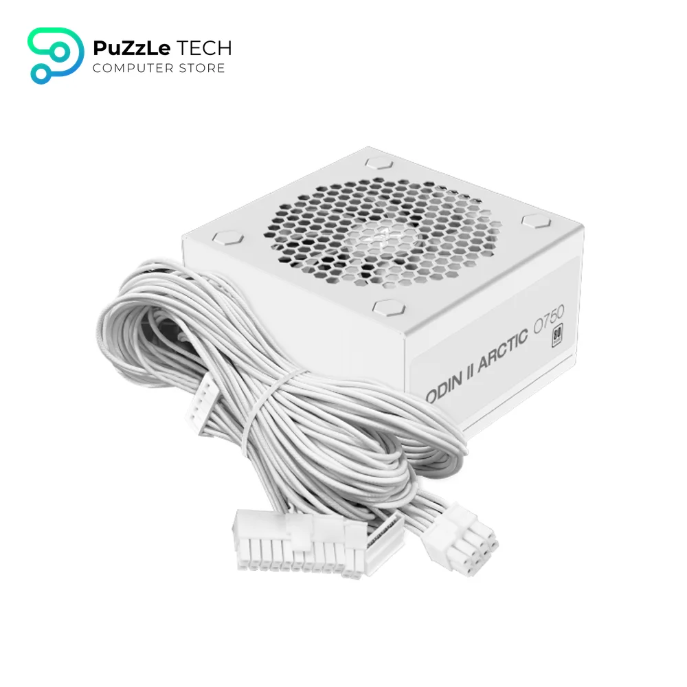 Xigmatek Odin II Arctic 750W 80 Plus White White Power Supply 3
