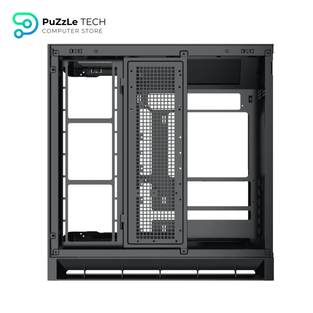 Xigmatek Pano II Air Type C 8 Fan ARGB Pwm Curved TG EATX Super Tower Case 10