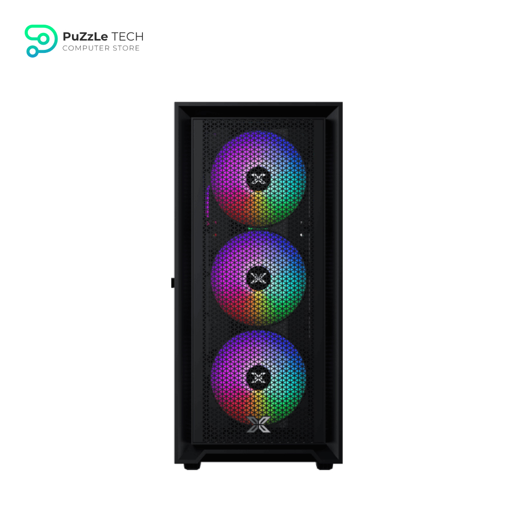 XIGMATEK SKY II FRGB + X-POWER 600W 80+ White Mid Tower Case 4