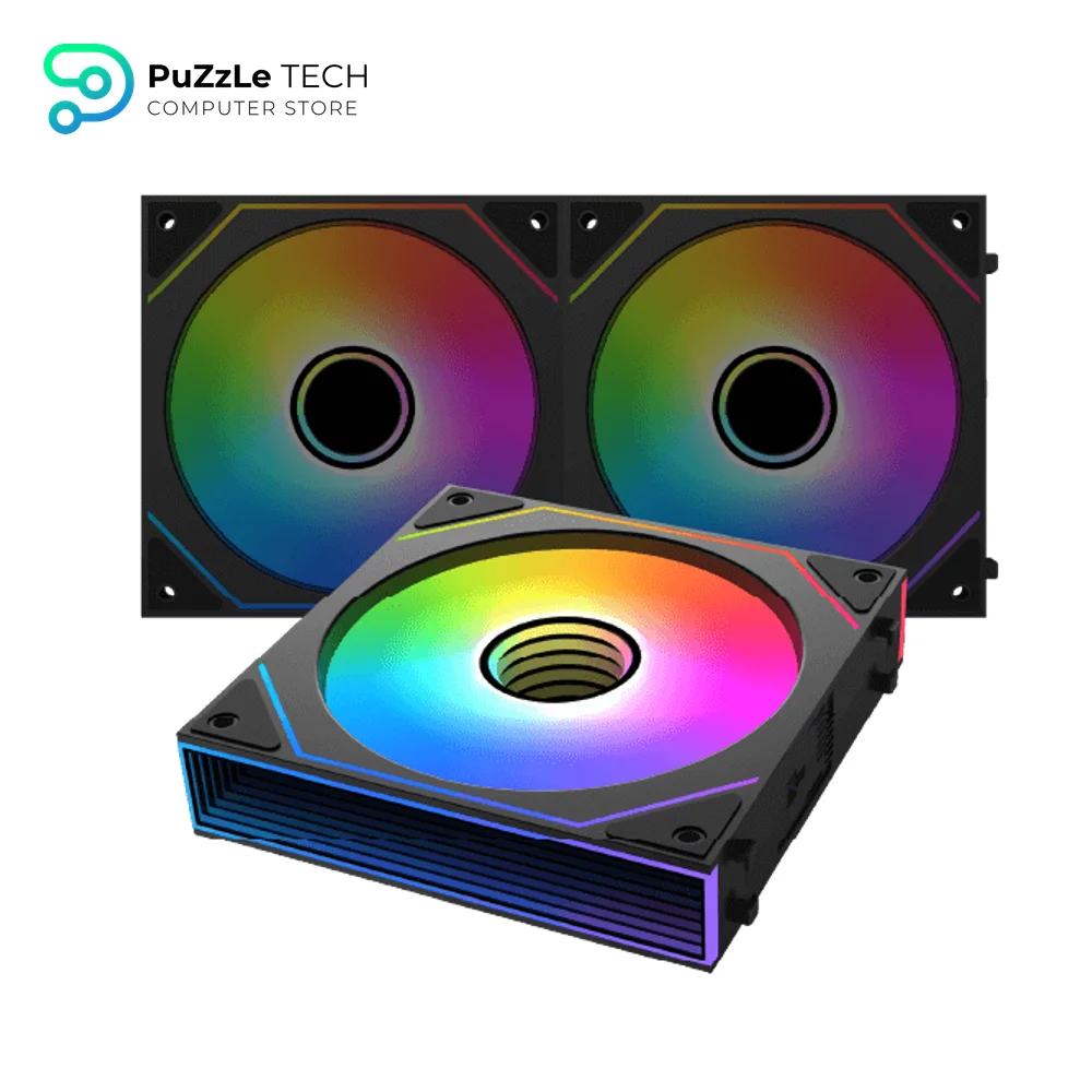 Xigmatek Starlink Ultra II Smart Link Fan Argb PWM 3 Fans With Remote and Controller Fan