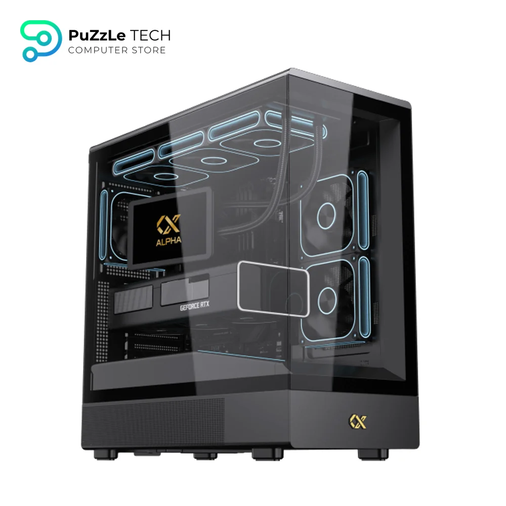 Xigmatek Sun 5 Fan Argb PWM Super Tower Case 9