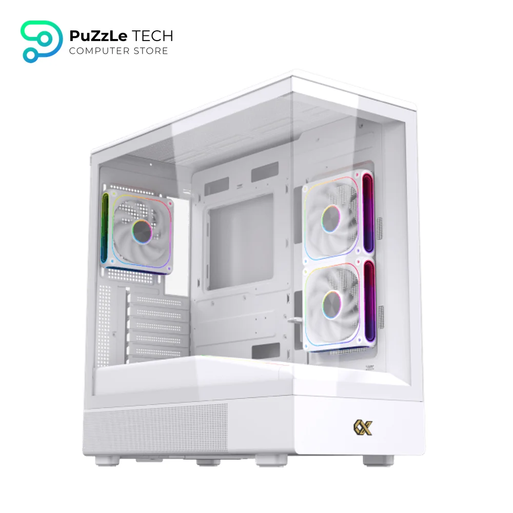 Xigmatek Sun Arctic 5 Fan Argb PWM White Super Tower Case 3