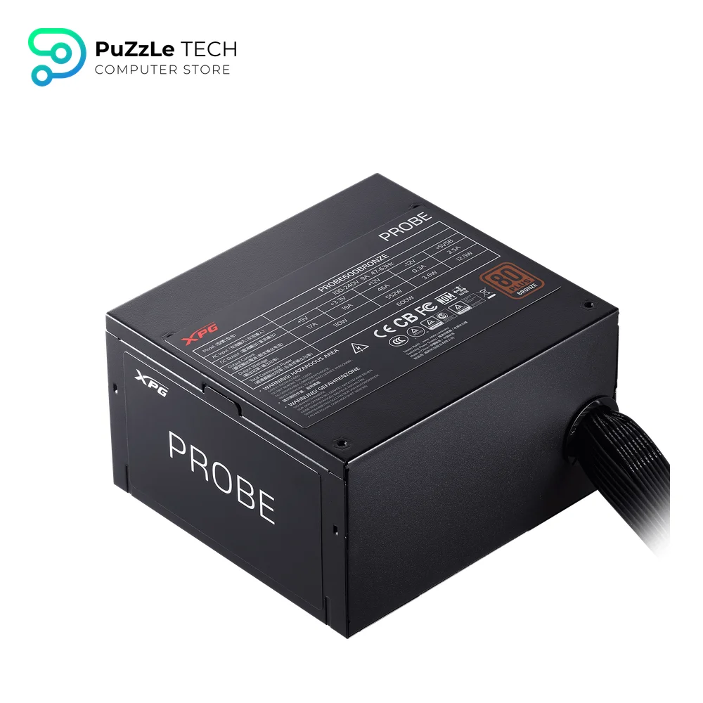 XPG PROBE 600W +80 BRONZE POWER SUPPLY 10