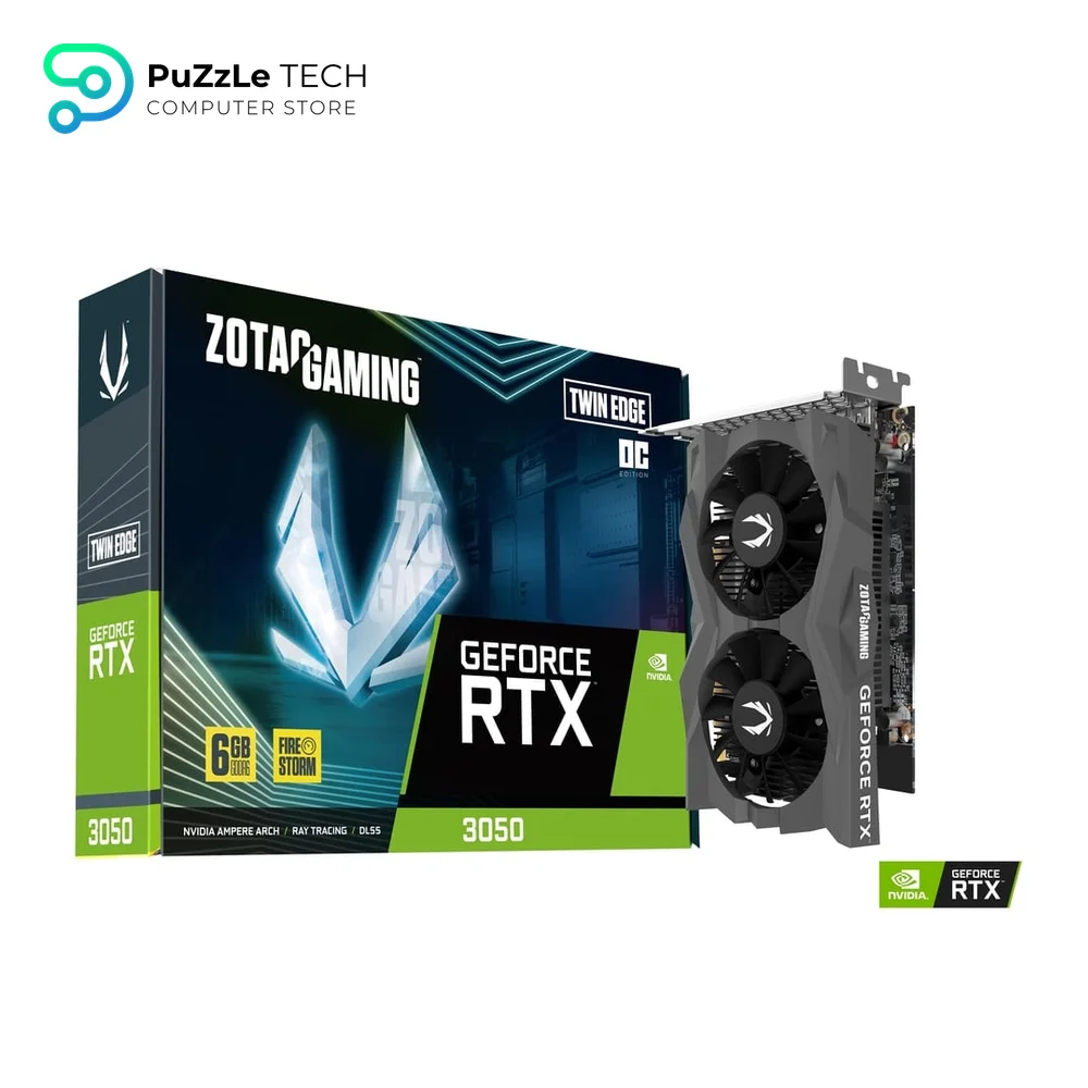 ZOTAC GAMING GeForce RTX 3050 6GB Twin Edge OC GDDR6