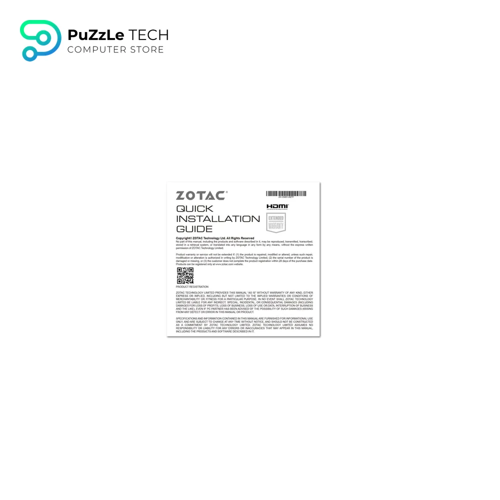 ZOTAC GAMING GeForce RTX 3050 6GB Twin Edge OC GDDR6 7