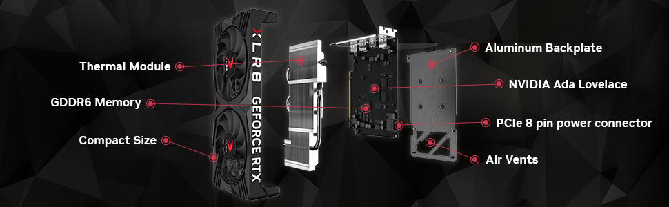 PNY RTX 4060 XLR8 Gaming Verto